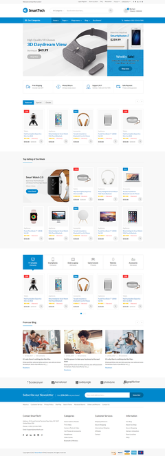 SmartTech 數碼商城 基于Bootstrap的電子產品電商模板全解析